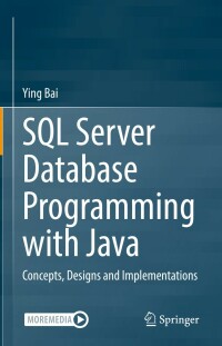 Cover image: SQL Server Database Programming with Java 9783030926861