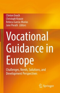 Cover image: Vocational Guidance in Europe 9783031065910