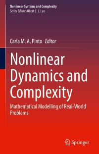 صورة الغلاف: Nonlinear Dynamics and Complexity 9783031066313