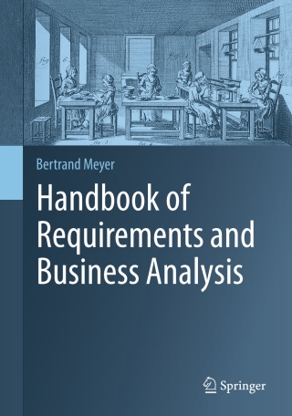 Cover image: Handbook of Requirements and Business Analysis 9783031067389