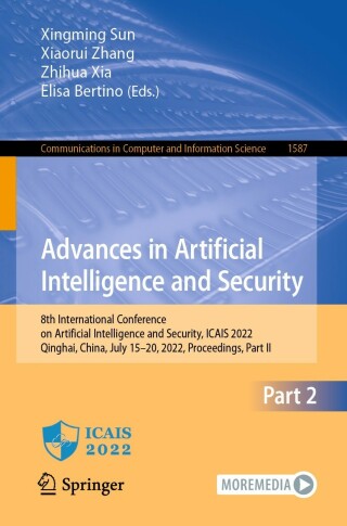 Imagen de portada: Advances in Artificial Intelligence and Security 9783031067600
