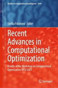 Cover image: Recent Advances in Computational Optimization 9783031068386