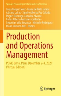 Cover image: Production and Operations Management 9783031068614