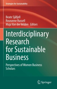 Immagine di copertina: Interdisciplinary Research for Sustainable Business 9783031069239