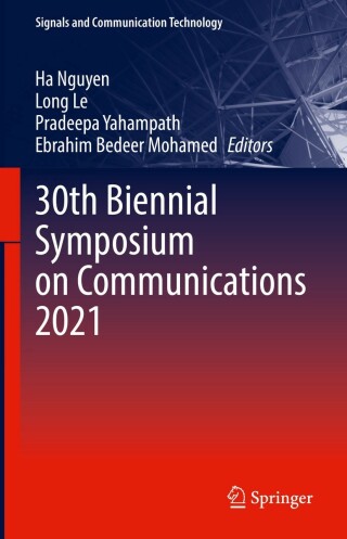 Cover image: 30th Biennial Symposium on Communications 2021 9783031069468