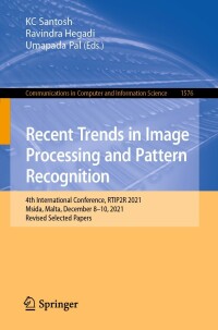 Titelbild: Recent Trends in Image Processing and Pattern Recognition 9783031070044