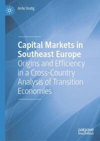 Cover image: Capital Markets in Southeast Europe 9783031072093
