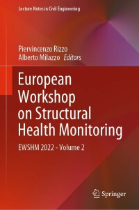 Imagen de portada: European Workshop on Structural Health Monitoring 9783031072574