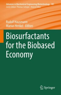 Cover image: Biosurfactants for the Biobased Economy 9783031073366