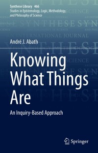 Imagen de portada: Knowing What Things Are 9783031073649