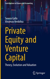 Imagen de portada: Private Equity and Venture Capital 9783031076299