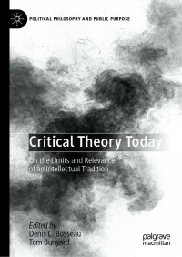 Cover image: Critical Theory Today 9783031076374