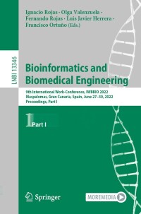 Cover image: Bioinformatics and Biomedical Engineering 9783031077036