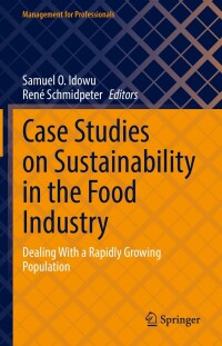 Imagen de portada: Case Studies on Sustainability in the Food Industry 9783031077418