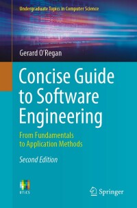 Cover image: Concise Guide to Software Engineering 2nd edition 9783031078156