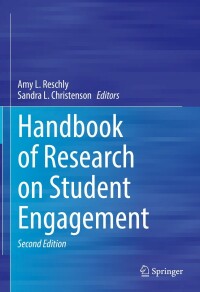 Cover image: Handbook of Research on Student Engagement 2nd edition 9783031078521
