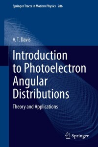 Imagen de portada: Introduction to Photoelectron Angular Distributions 9783031080265