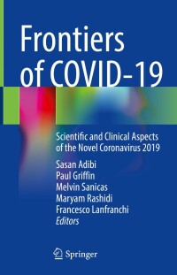 Cover image: Frontiers of COVID-19 9783031080449