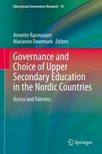 Imagen de portada: Governance and Choice of Upper Secondary Education in the Nordic Countries 9783031080487