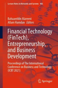Imagen de portada: Financial Technology (FinTech), Entrepreneurship, and Business Development 9783031080869