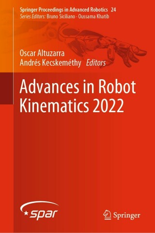 Imagen de portada: Advances in Robot Kinematics 2022 9783031081392