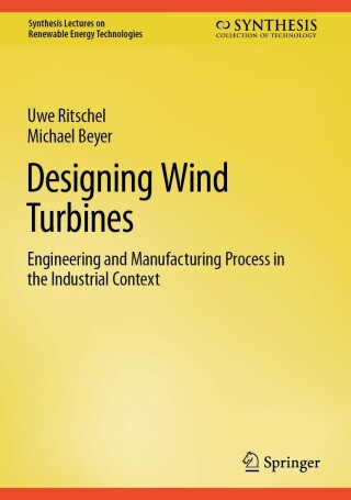 Cover image: Designing Wind Turbines 9783031085482