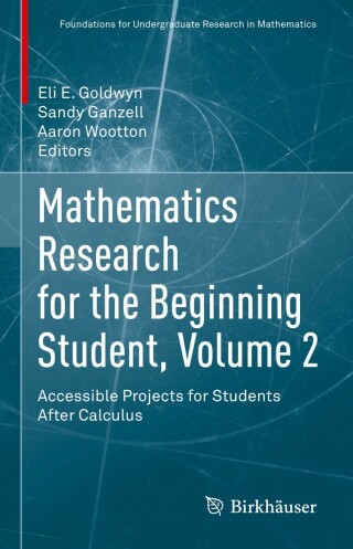 Cover image: Mathematics Research for the Beginning Student, Volume 2 9783031085635