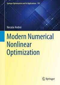 Titelbild: Modern Numerical Nonlinear Optimization 9783031087196