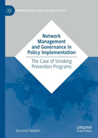 Immagine di copertina: Network Management and Governance in Policy Implementation 9783031088070