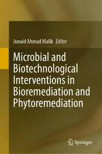 Cover image: Microbial and Biotechnological Interventions in Bioremediation and Phytoremediation 9783031088292