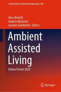 Cover image: Ambient Assisted Living 9783031088377