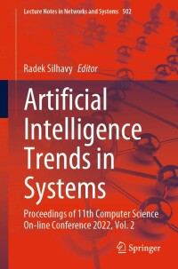 Omslagafbeelding: Artificial Intelligence Trends in Systems 9783031090752