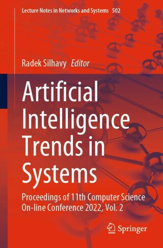 Cover image: Artificial Intelligence Trends in Systems 9783031090752