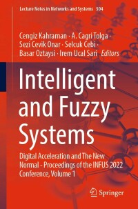 Cover image: Intelligent and Fuzzy Systems 9783031091728