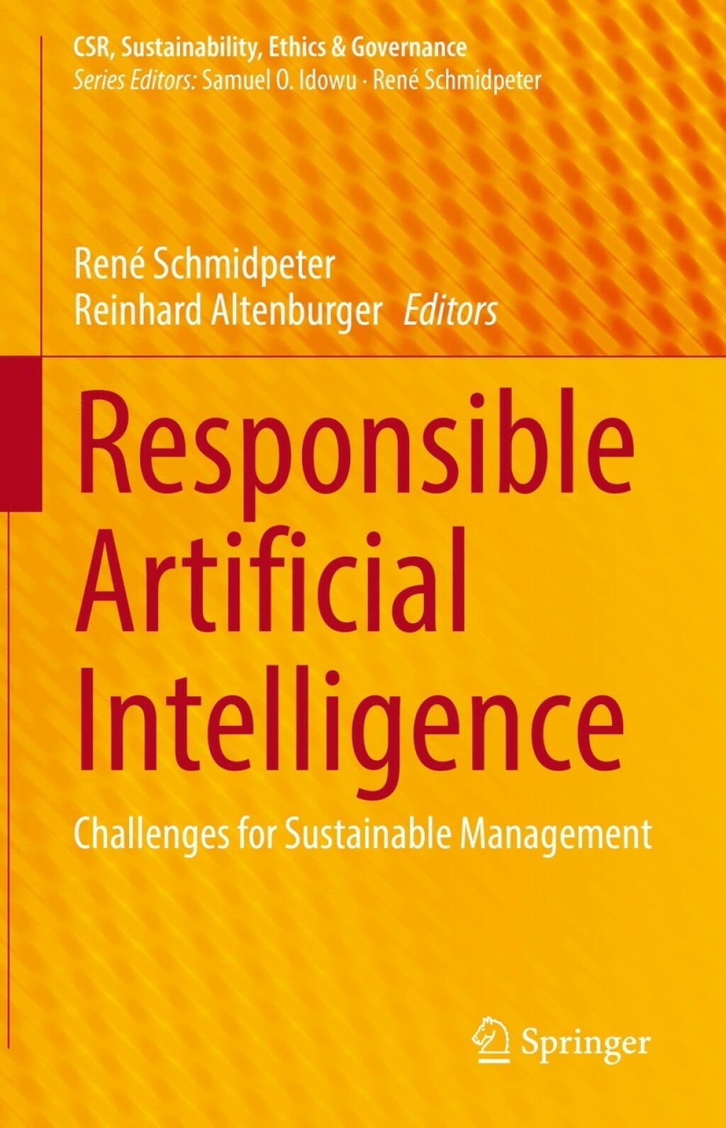 Responsible Artificial Intelligence Challenges for Sustainable Management