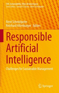 Cover image: Responsible Artificial Intelligence 9783031092442