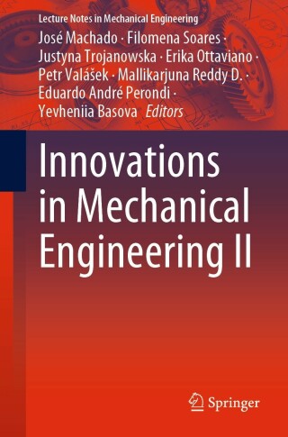 Cover image: Innovations in Mechanical Engineering II 9783031093814
