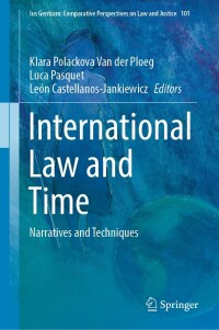 Immagine di copertina: International Law and Time 9783031094644