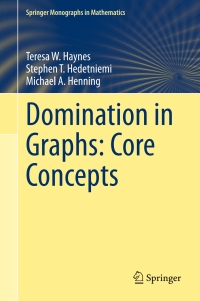 Cover image: Domination in Graphs: Core Concepts 9783031094958