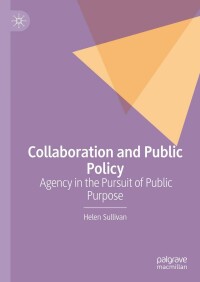Cover image: Collaboration and Public Policy 9783031095849