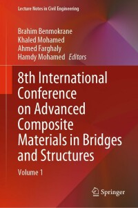 Imagen de portada: 8th International Conference on Advanced Composite Materials in Bridges and Structures 9783031096310