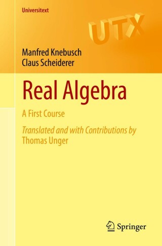 Imagen de portada: Real Algebra 9783031097997