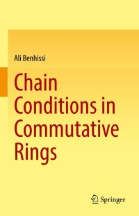 Imagen de portada: Chain Conditions in Commutative Rings 9783031098970