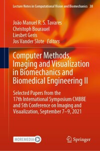 Cover image: Computer Methods, Imaging and Visualization in Biomechanics and Biomedical Engineering II 9783031100147