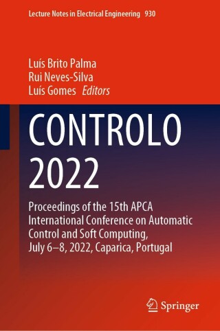 Cover image: CONTROLO 2022 9783031100468
