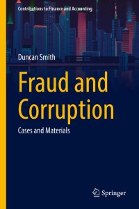 Cover image: Fraud and Corruption 9783031100628