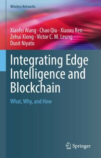 Immagine di copertina: Integrating Edge Intelligence and Blockchain 9783031101854