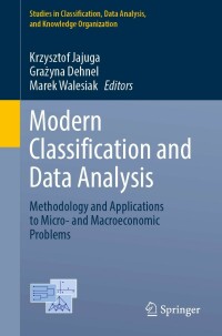 Cover image: Modern Classification and Data Analysis 9783031101892