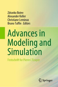 Cover image: Advances in Modeling and Simulation 9783031101922