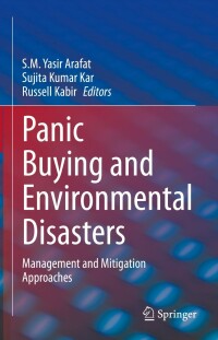 Imagen de portada: Panic Buying and Environmental Disasters 9783031102776